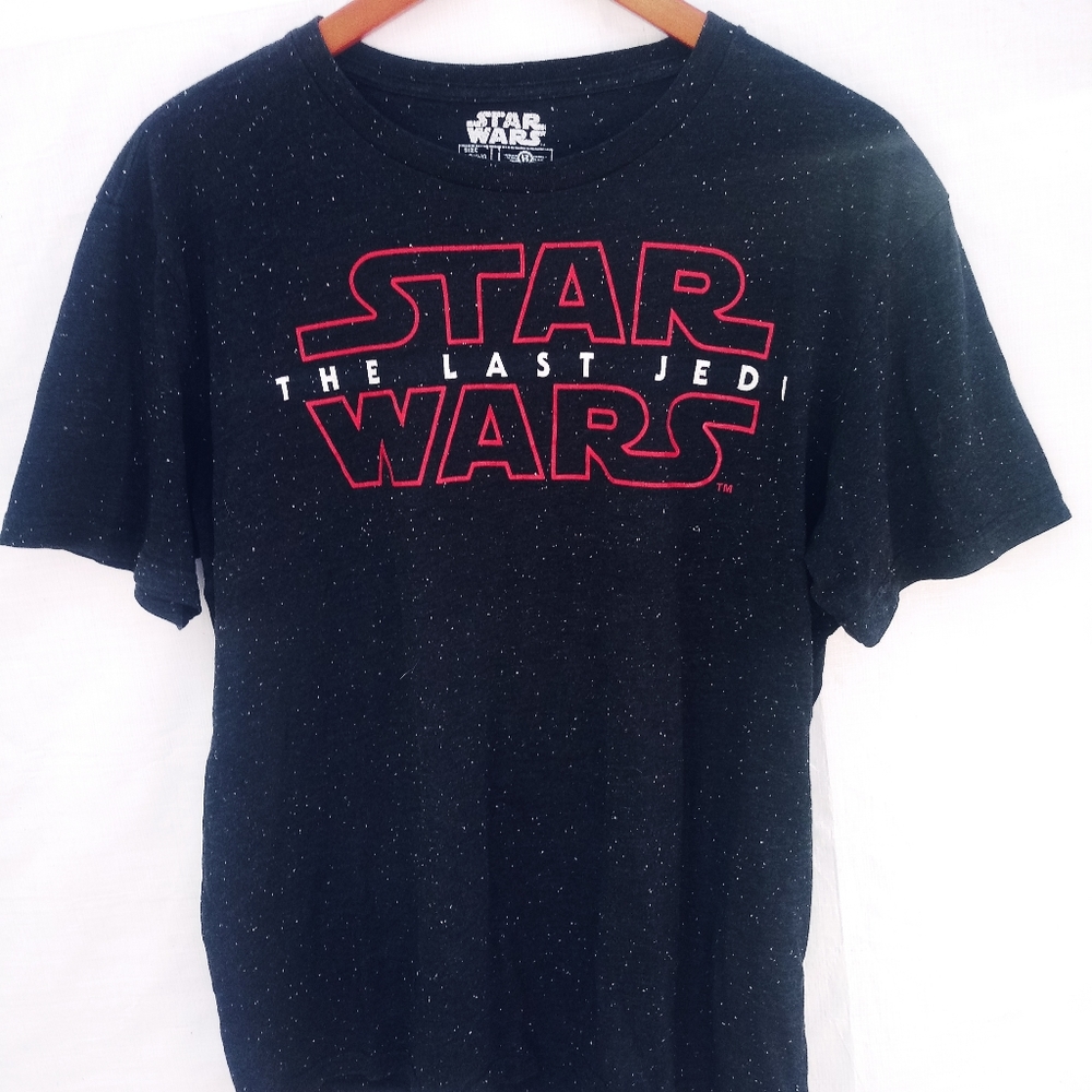 Star Wars The Last Jedi Short Sleeve T-Shirt Sz L